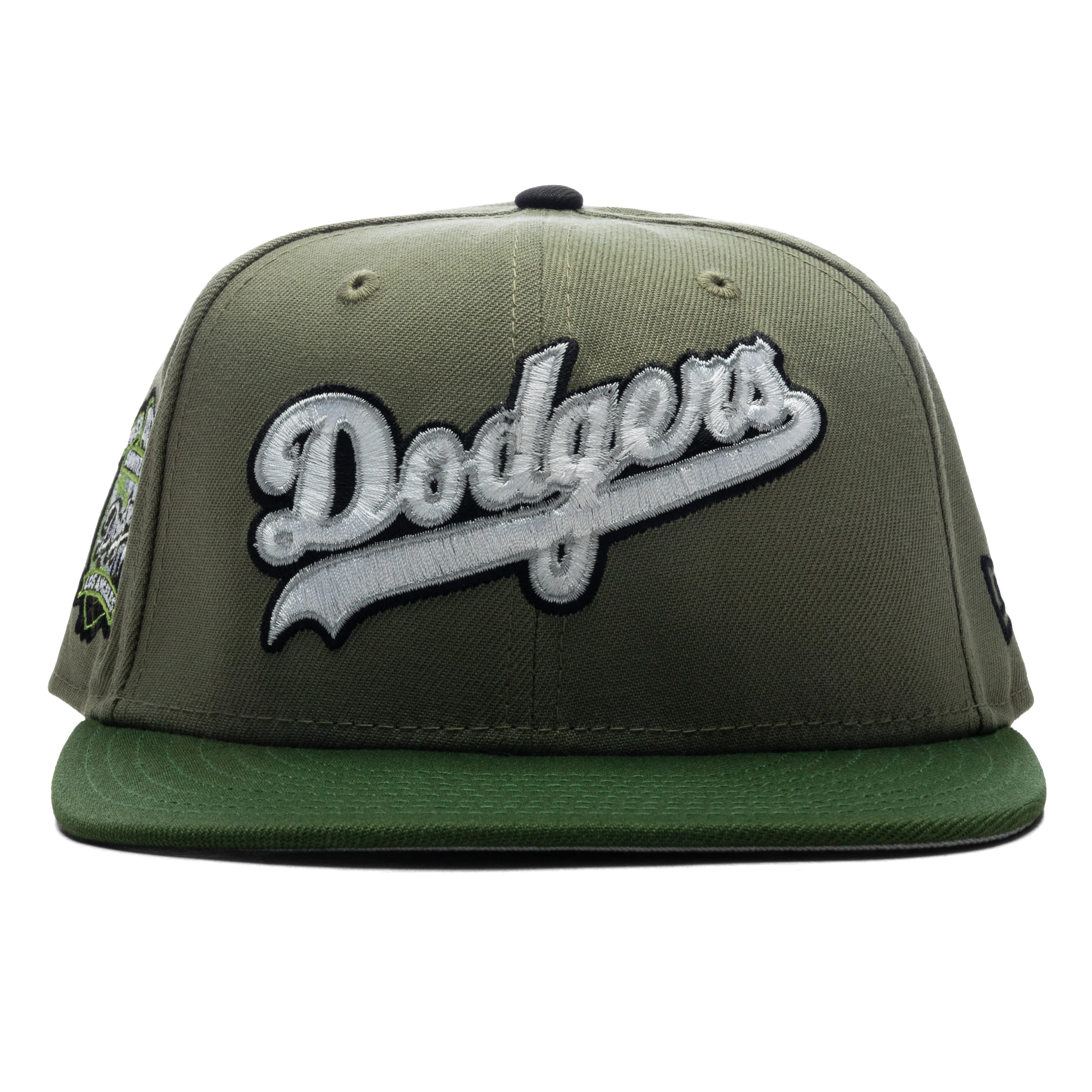 FEATURE x New Era 59FIFTY Fitted LA Dodgers Cooperstown - Green Bark/Rifle Green/Grey