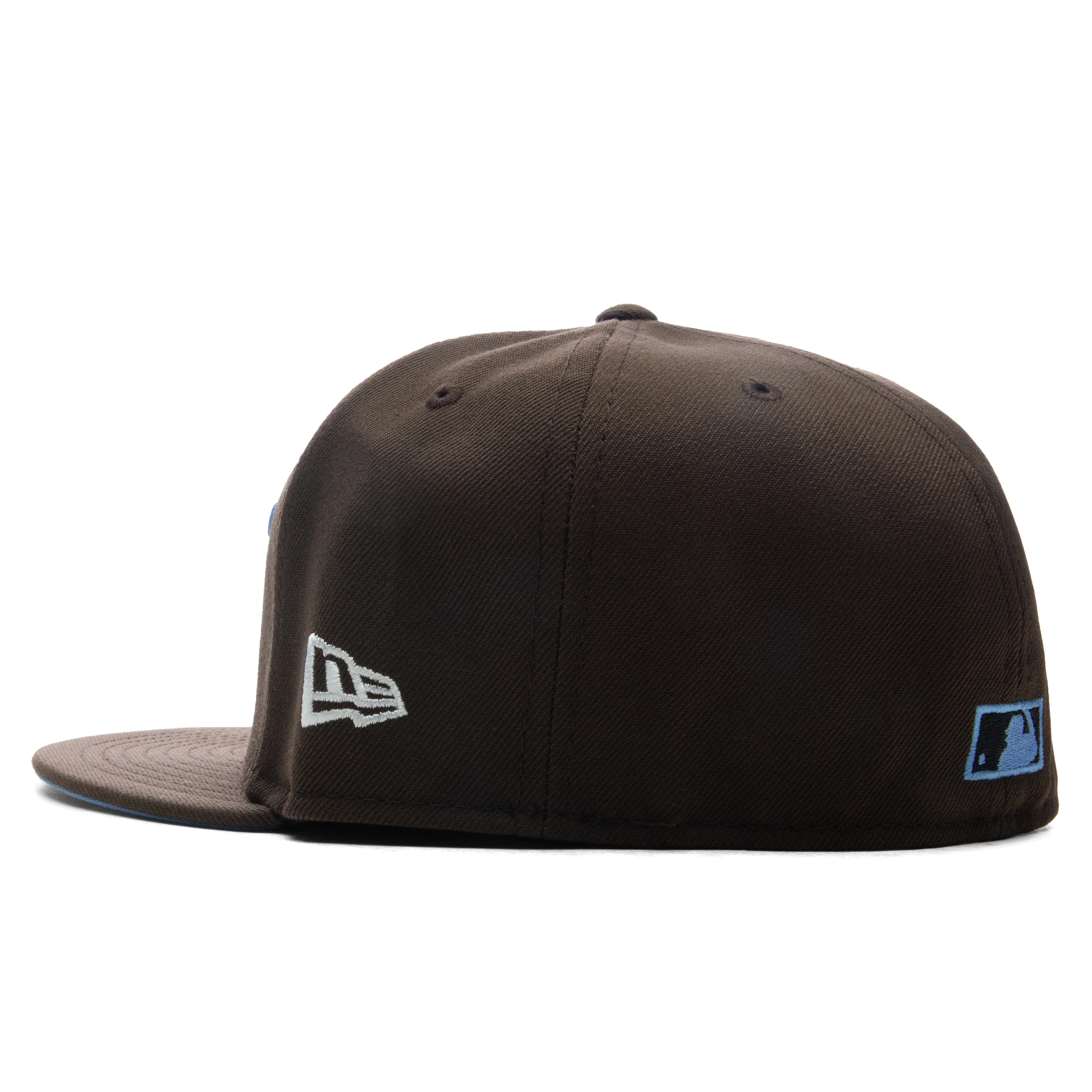 FEATURE x New Era 59FIFTY Fitted LA Dodgers Cooperstown - Walnut/Blue - Image 5