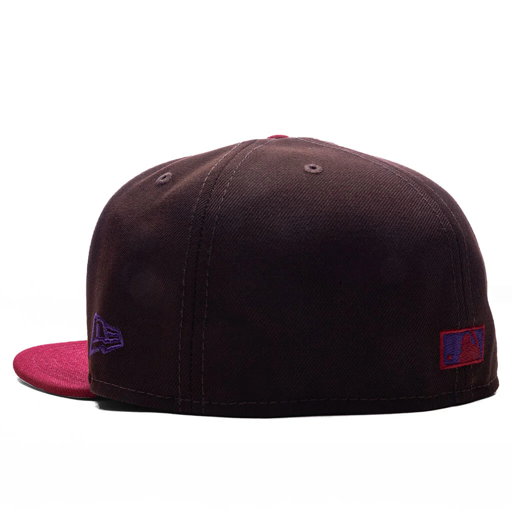 FEATURE x New Era 59FIFTY Fitted NY Yankees 100th Anniversary - Wood/Brick - Image 4