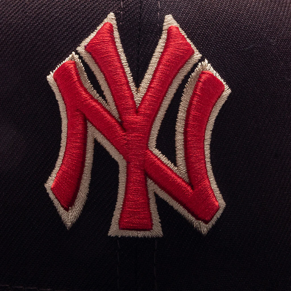 FEATURE x New Era 59FIFTY Fitted NY Yankees 100th Anniversary - Wood/Navy - Image 2