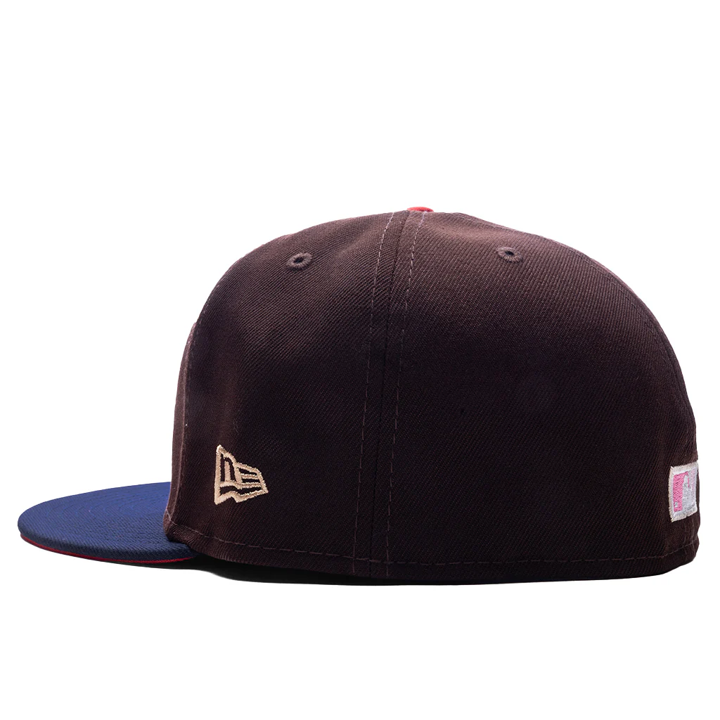FEATURE x New Era 59FIFTY Fitted NY Yankees 100th Anniversary - Wood/Navy - Image 4