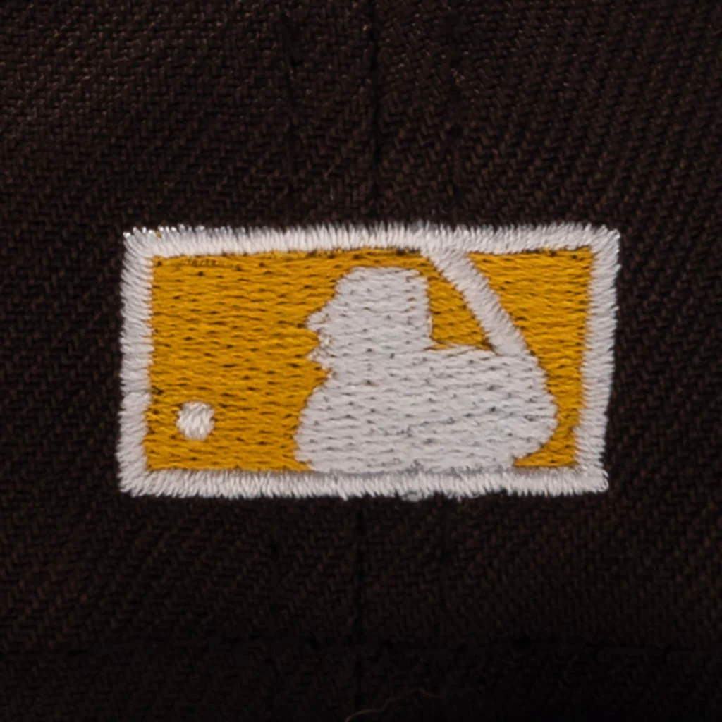 FEATURE x New Era 59FIFTY Fitted SD Padres Cooperstown - Walnut/Black/Cotton Pink - Image 7