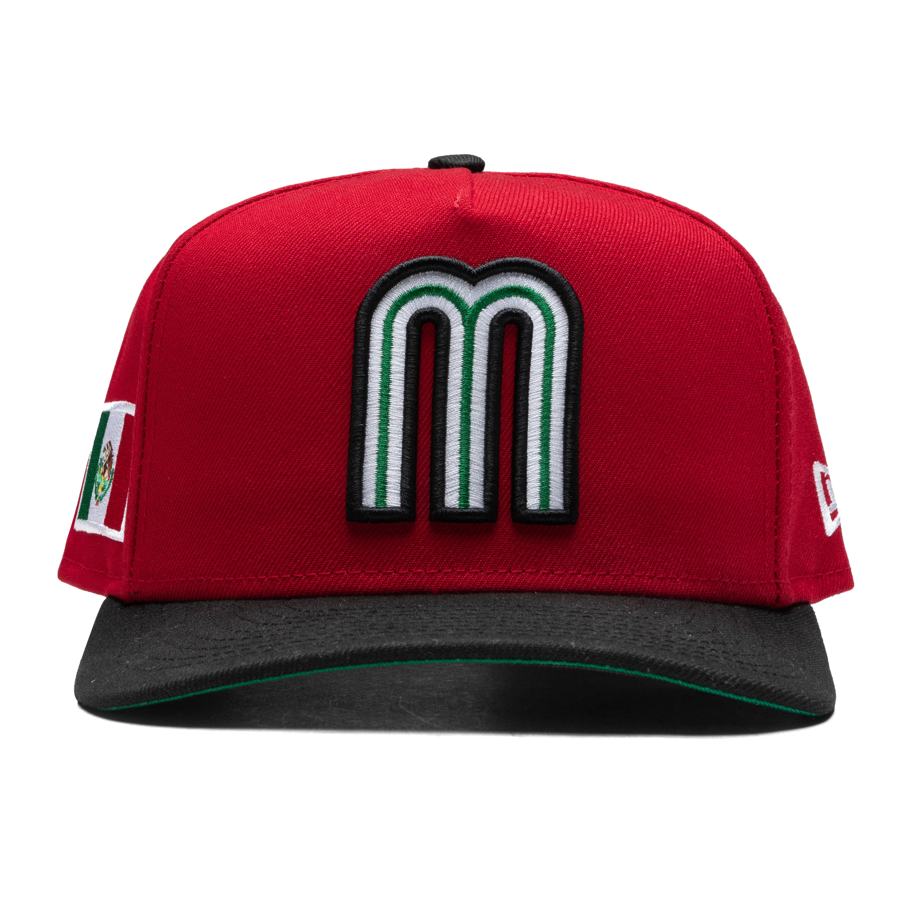 FEATURE x New Era 9FIFTY A-Frame Snapback Mexico Pack - Red/Black