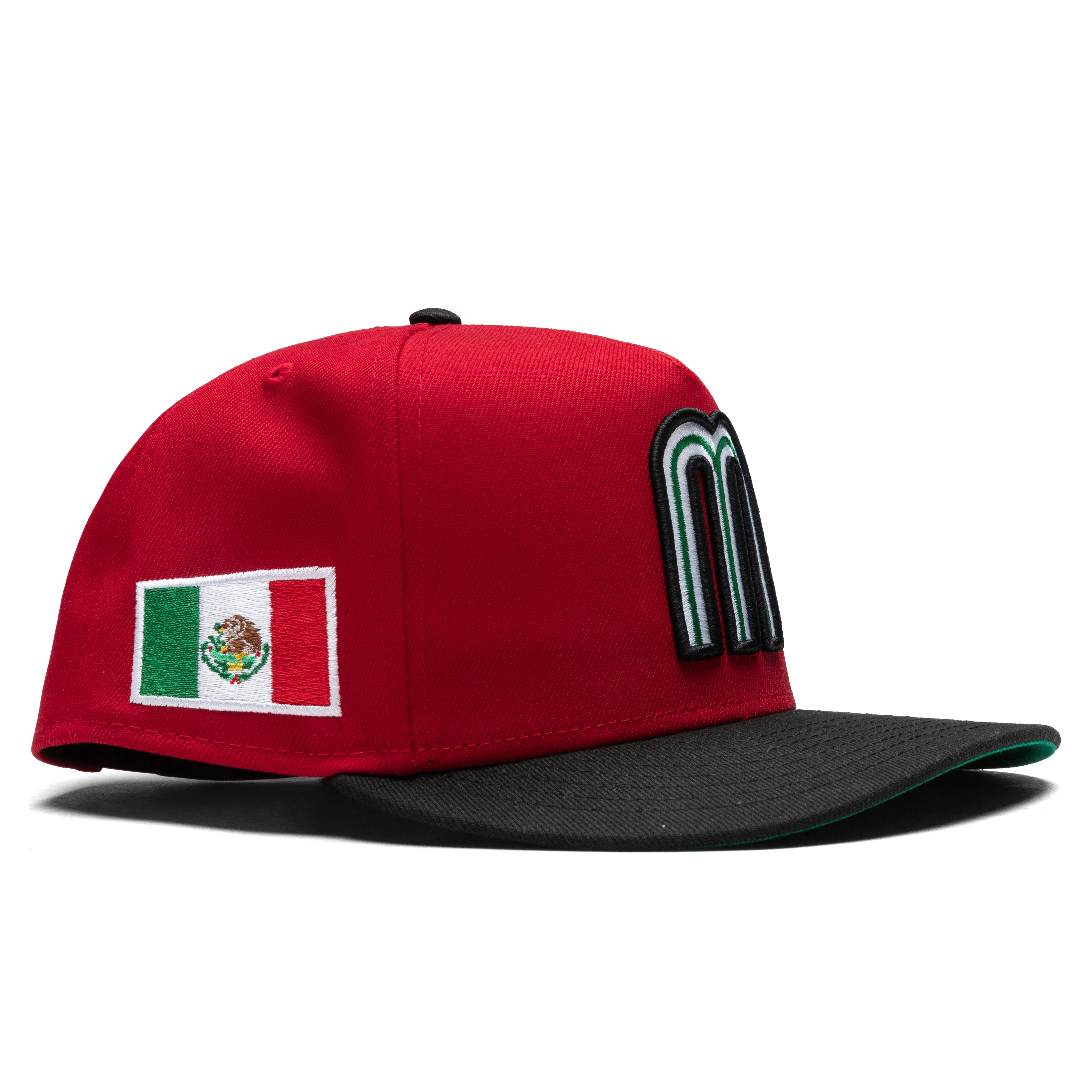 FEATURE x New Era 9FIFTY A-Frame Snapback Mexico Pack - Red/Black - Image 3