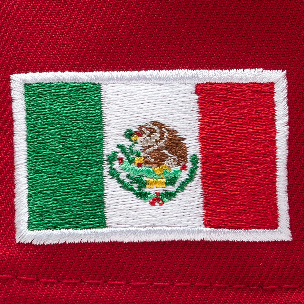 FEATURE x New Era 9FIFTY A-Frame Snapback Mexico Pack - Red/Black - Image 5