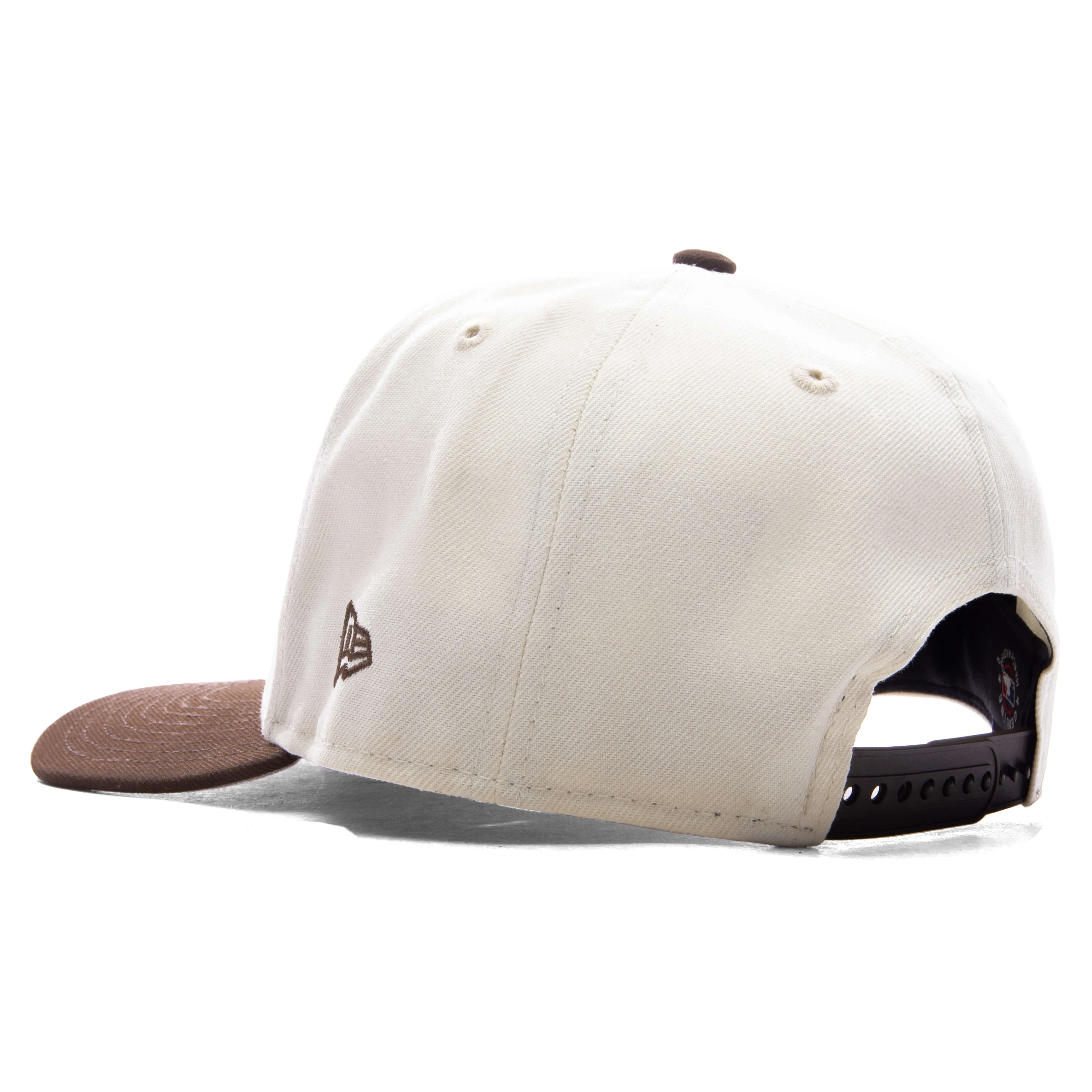 9FIFTY A-Frame Snapback Upside Down Los Angeles Dodgers - Chrome/Walnut - Image 4