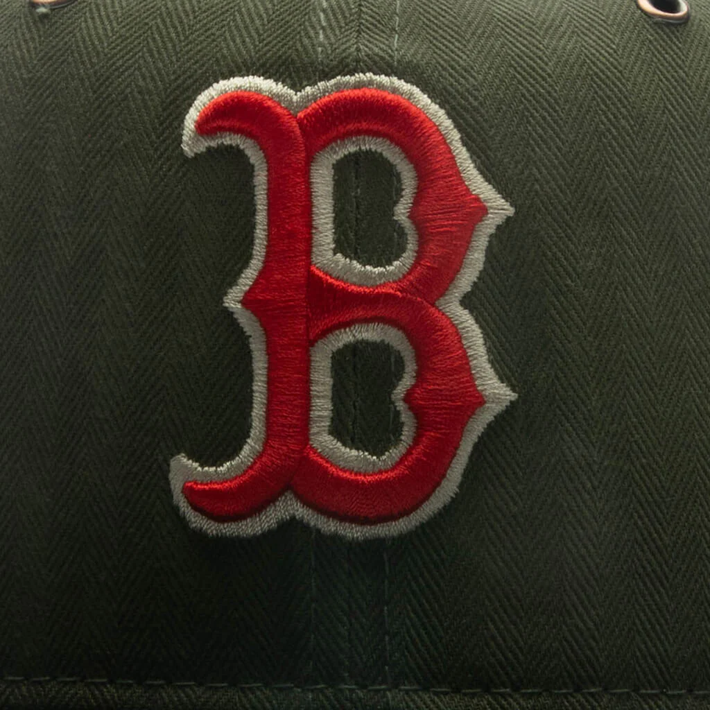 American Herringbone 59FIFTY Pre-Curved - Boston Red Sox - Image 2