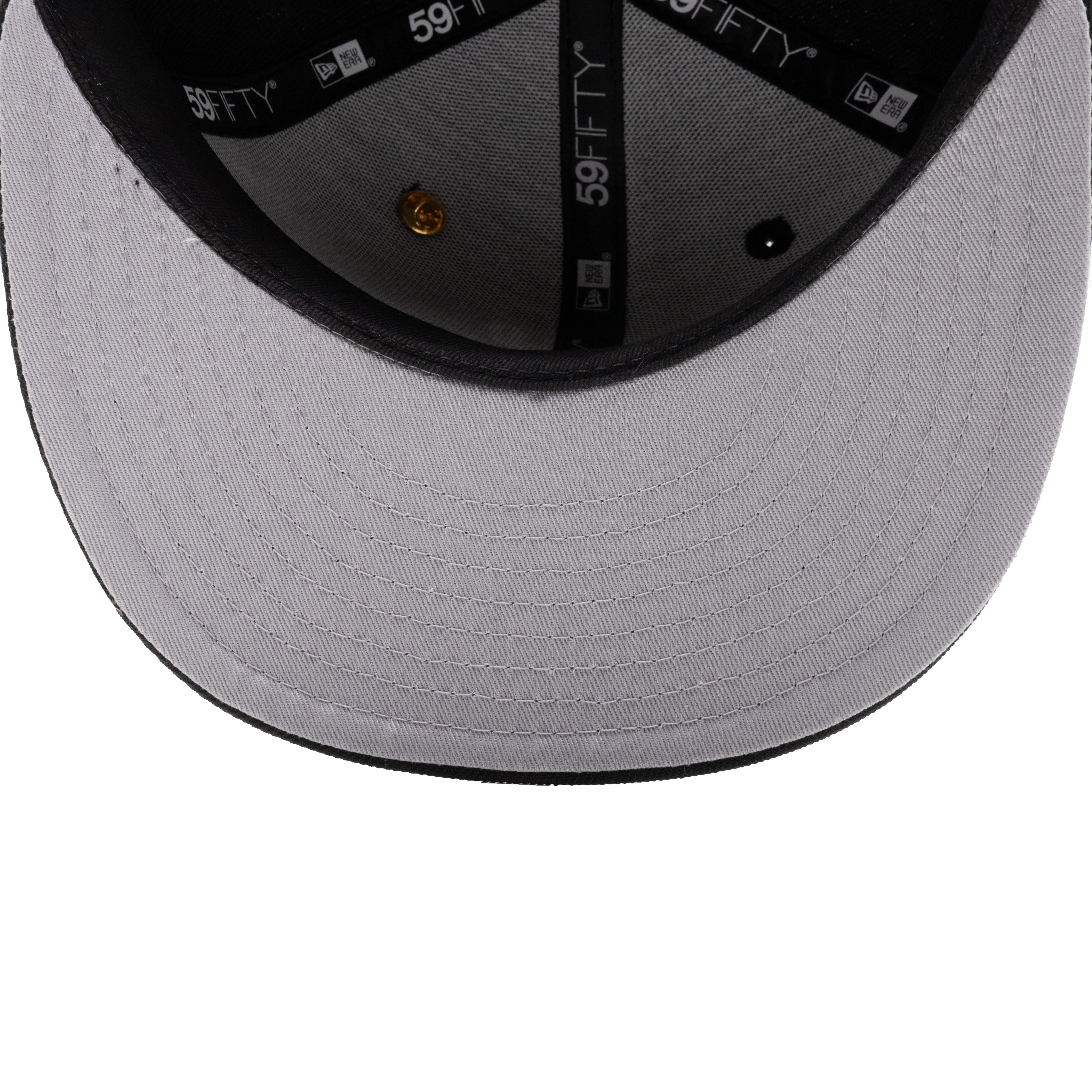 Feature x New Era 59FIFTY Fitted Old English F Vegas - Black/White - Image 6