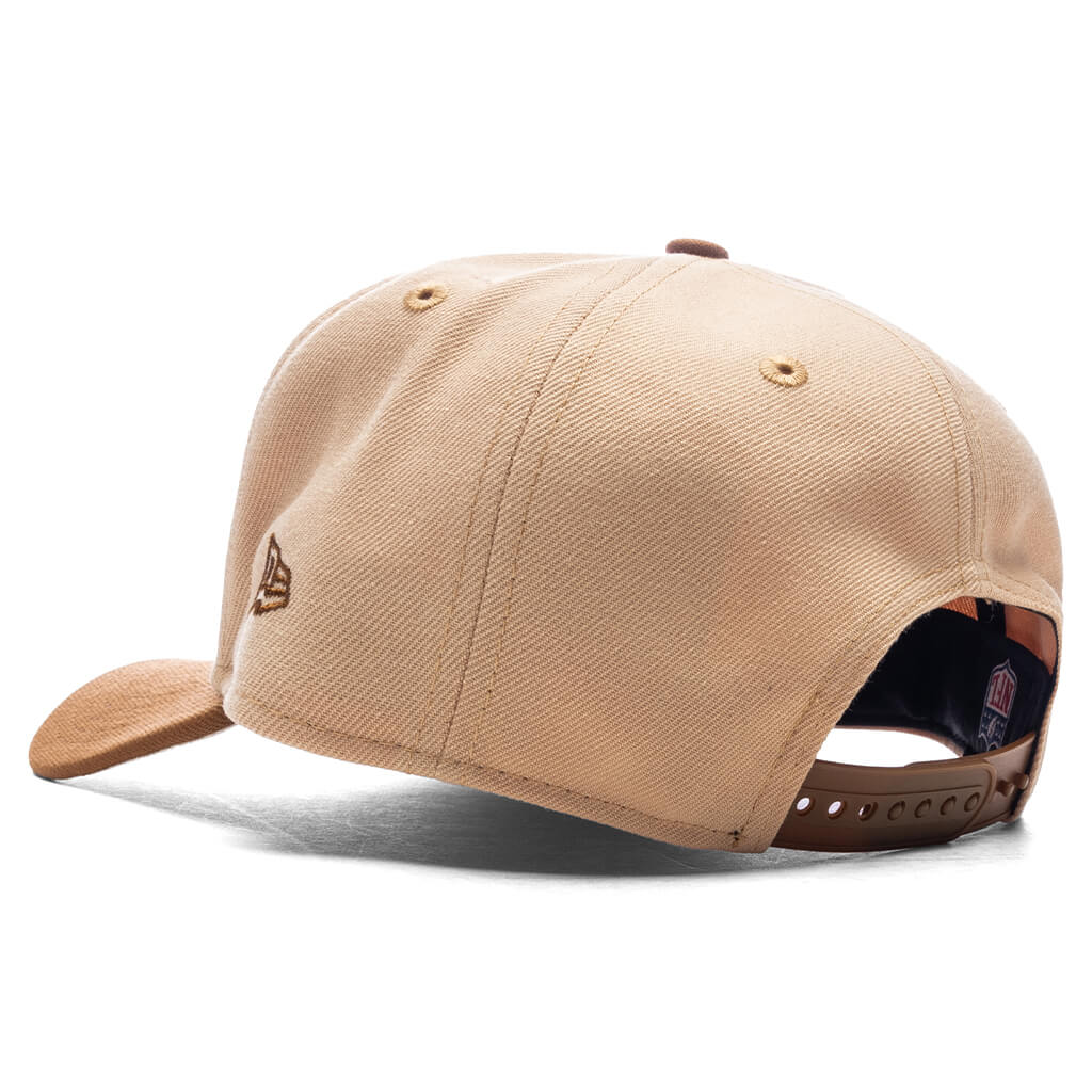Feature x New Era 9Fifty A-Frame Snapback Las Vegas Raiders - Chrome/Pecan - Image 4