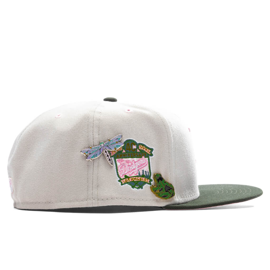 Feature x New Era Lotus 59FIFTY Fitted - Los Angeles Dodgers - Image 5