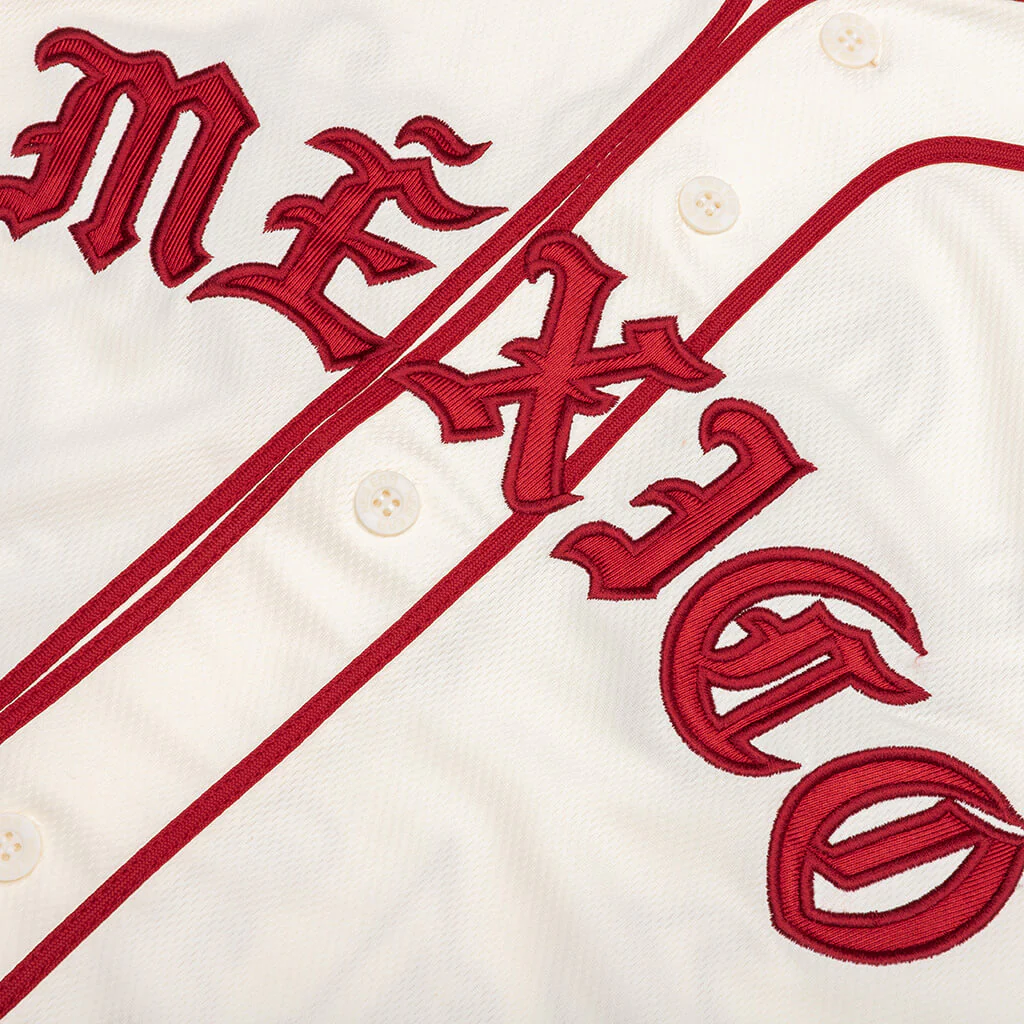 New Era x Born x Raised x Diablos Rojos del México Jersey - Cream - Image 5