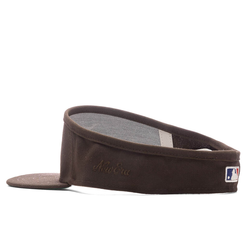 New Era x Fear of God Essentials Fitted Visor Detroit Tigers - Walnut - Image 4