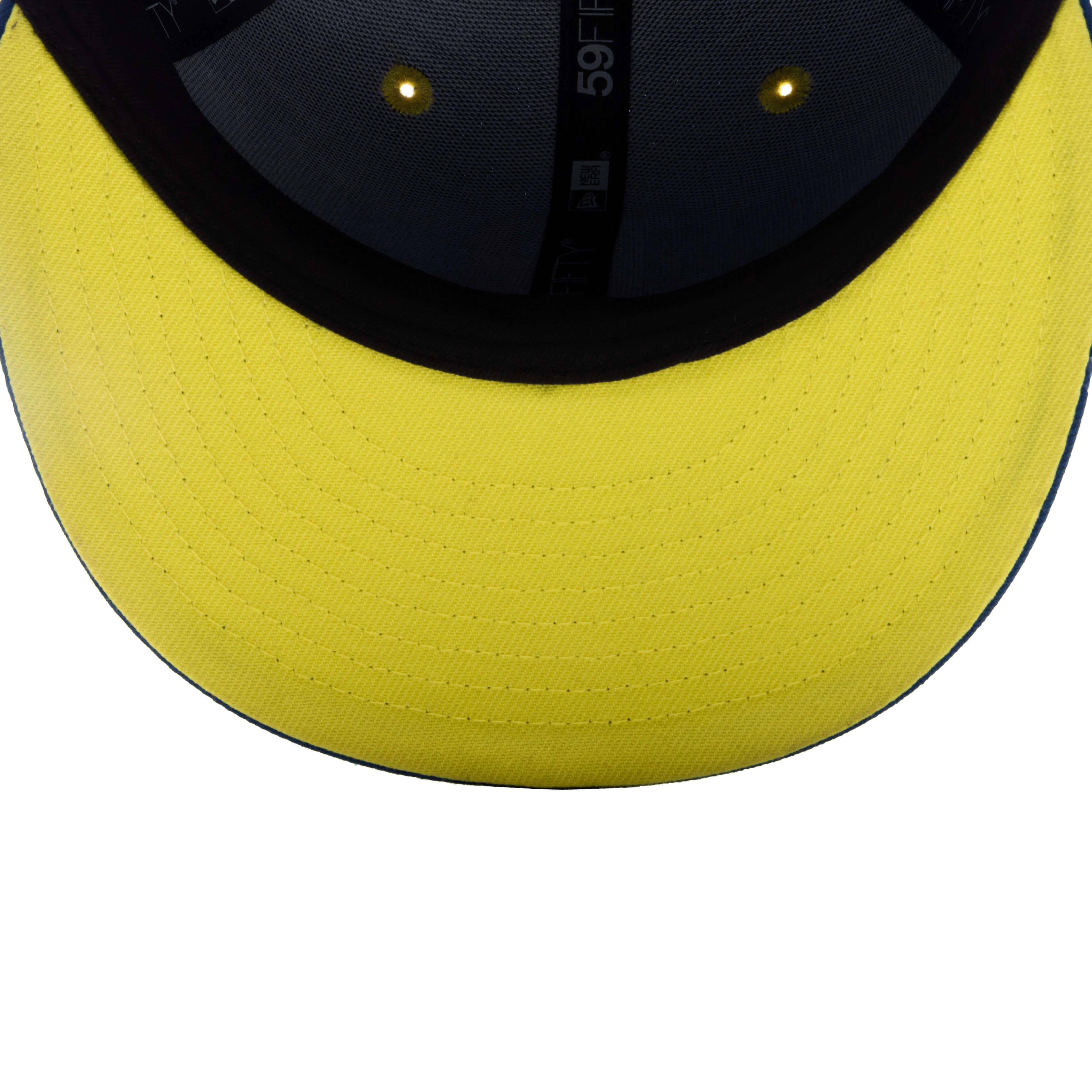 Feature x New Era 59FIFTY Collegiate F - Blue Azure/Yellow - Image 5