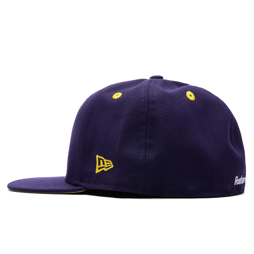 Feature x New Era 59FIFTY Collegiate F - Purple/Yellow - Image 4