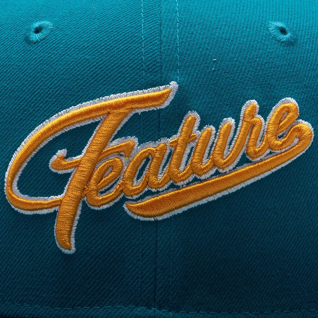FEATURE x New Era 9FIFTY Cutlass - Tidal Wave/Peach - Image 2