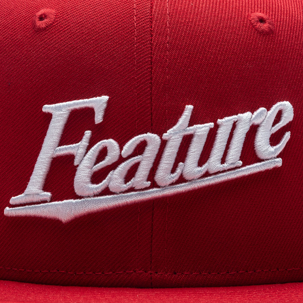 Feature x New Era 9FIFTY Fin - Red - Image 2
