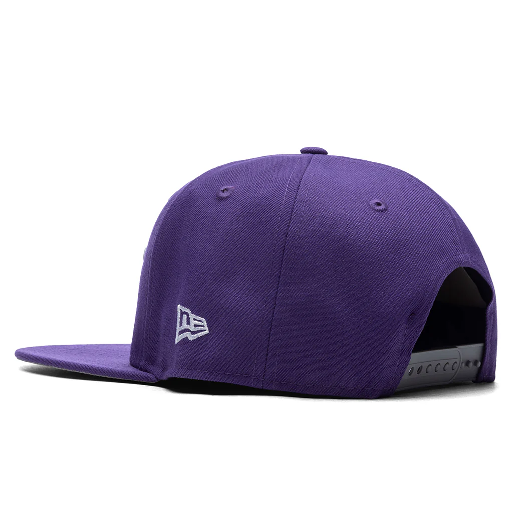 Feature x New Era 9FIFTY Fin - Varsity Purple - Image 4