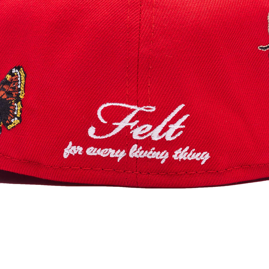 New Era x NBA x FELT 59FIFTY Fitted - Chicago Bulls - Image 5