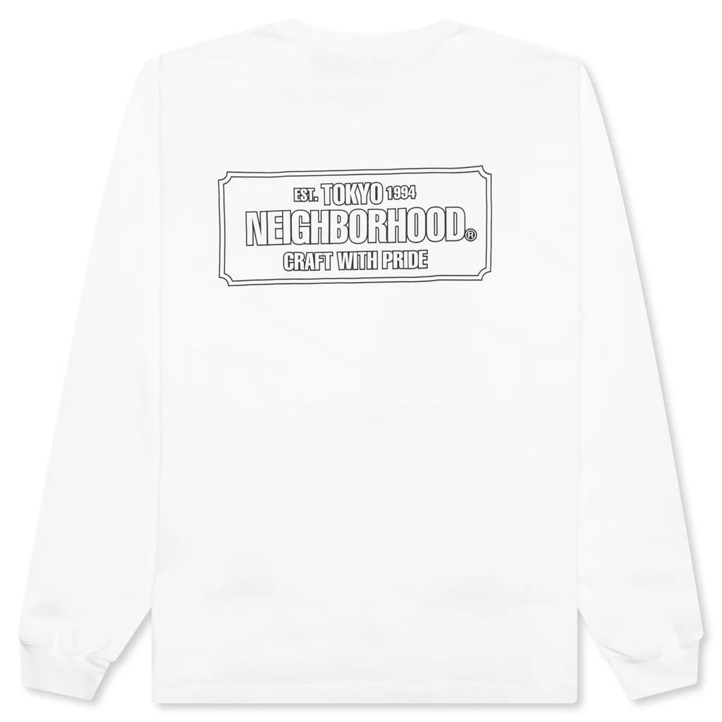NH L/S Tee 1 - White - Image 2