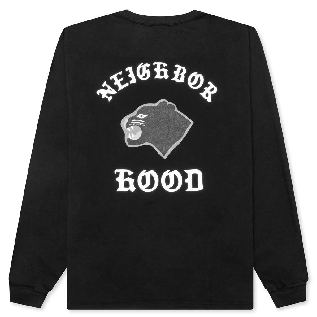 NH L/S Tee 10 - Black - Image 2
