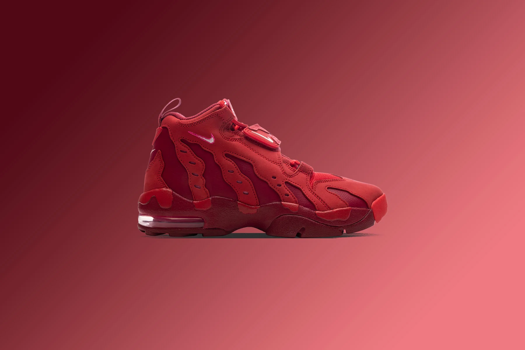 Air Diamond Turf Max '96 'Love Letter to Connie' - University Red/White/Red Crush - Image 5