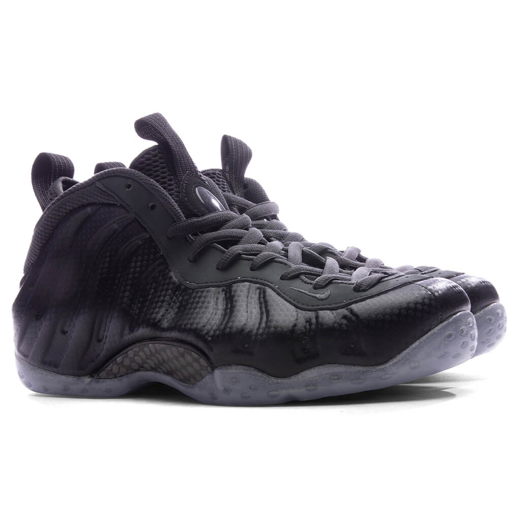 Air Foamposite One 'Carbon Fiber' - Black/Black/Dark Smoke Grey - Image 2
