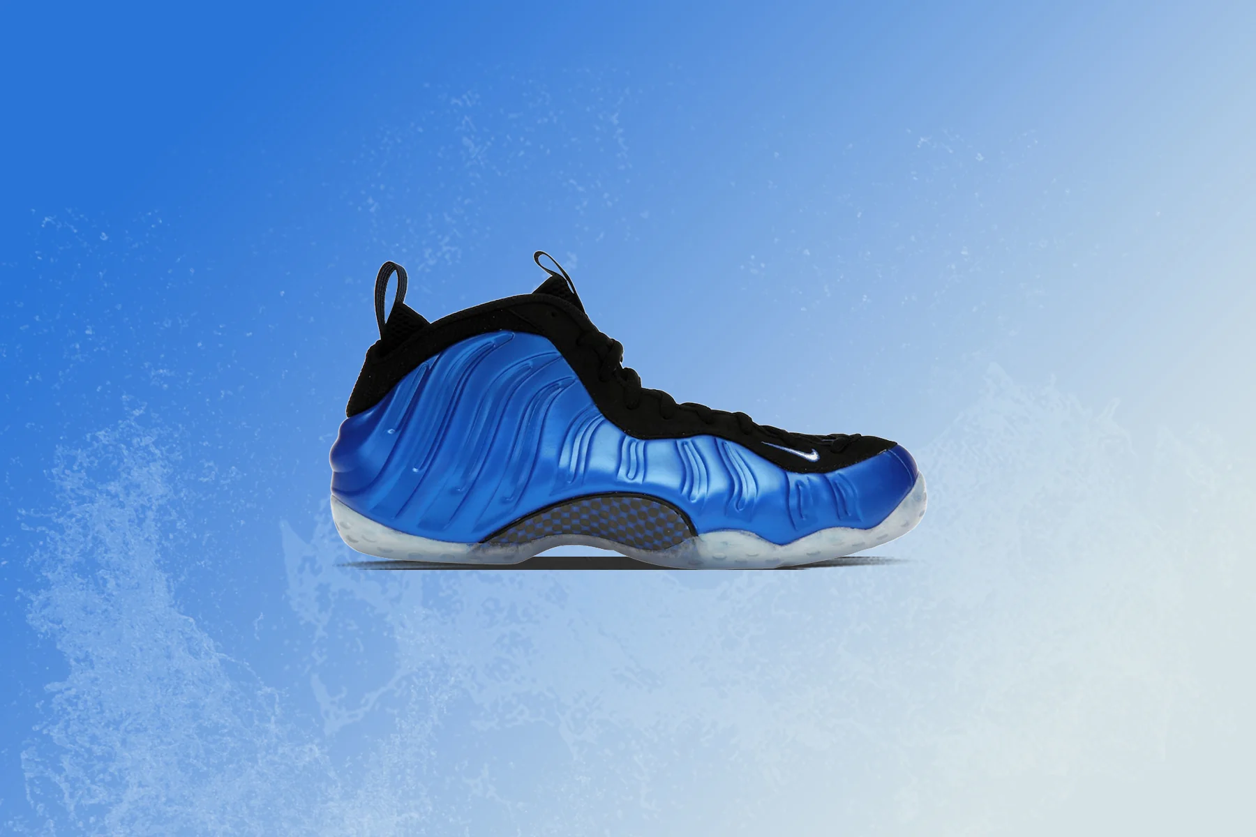 Air Foamposite One 'International Blue' - Intl Blue/White/Black - Image 5