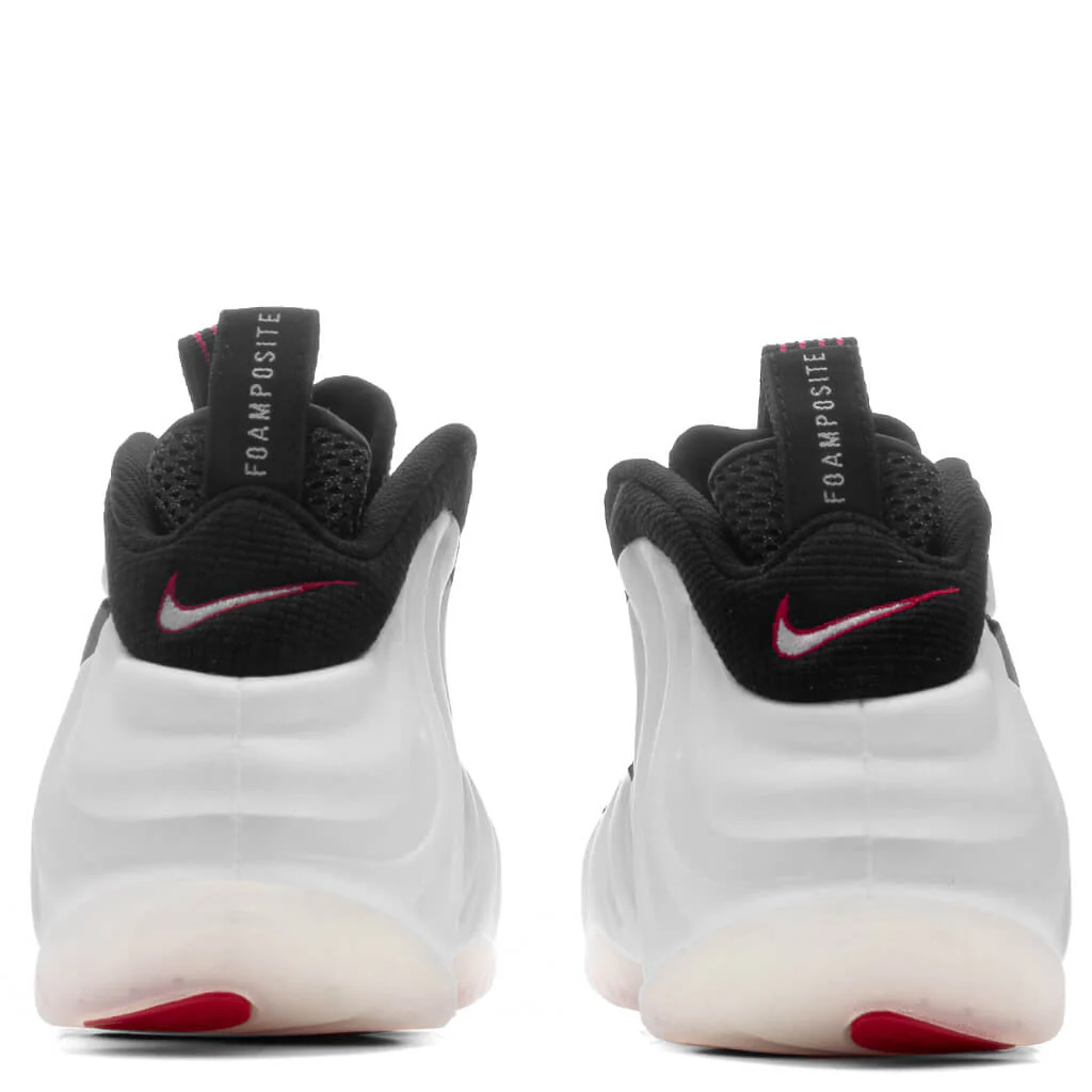 Air Foamposite Pro 'Pearl' - Pearl White/White Black/True Red - Image 4