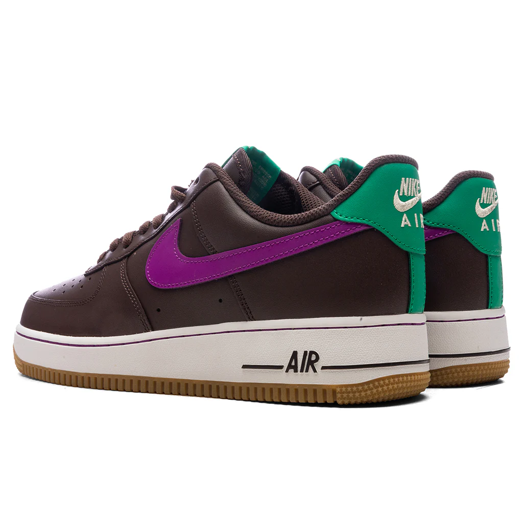 Air Force '07 - Barque Brown/Vivid Purple/Stadium Green - Image 3