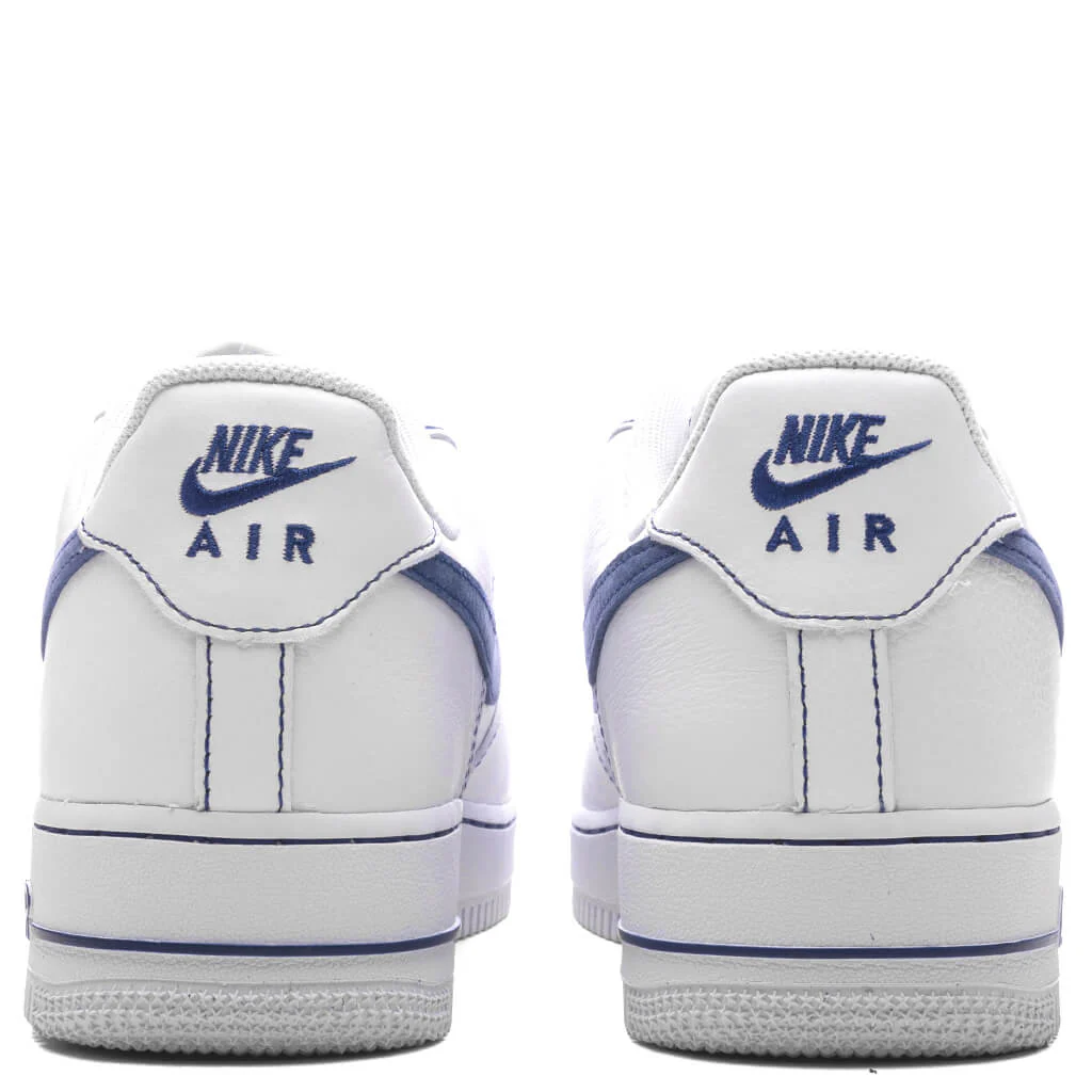 Air Force 1 '07 LV8 - White/Deep Royal Blue - Image 4