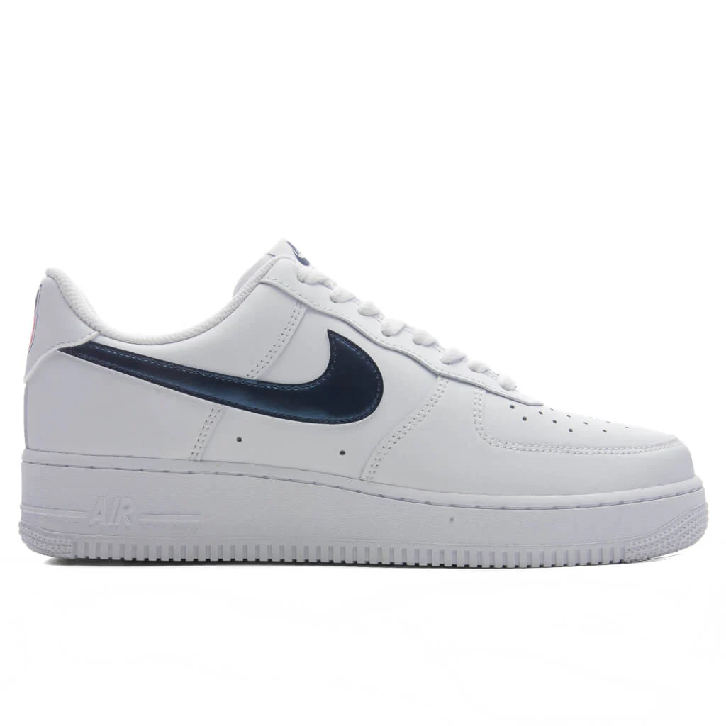 Air Force 1 '07 LV8 'USA' - White/Midnight Navy/University Red