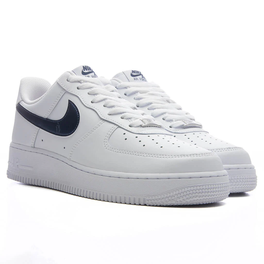 Air Force 1 '07 LV8 'USA' - White/Midnight Navy/University Red - Image 5