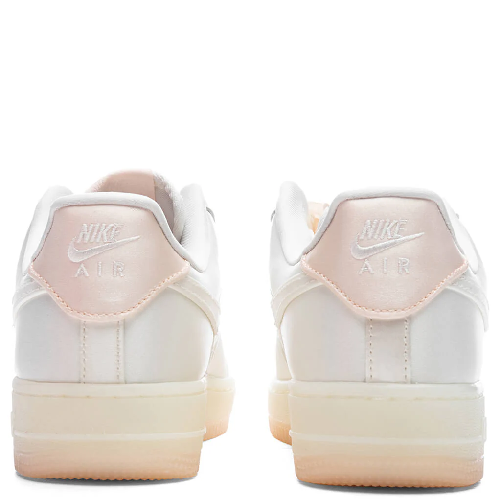 Women's Air Force 1 '07 LV8 - Sail/Sail/Barely Orange - Image 4