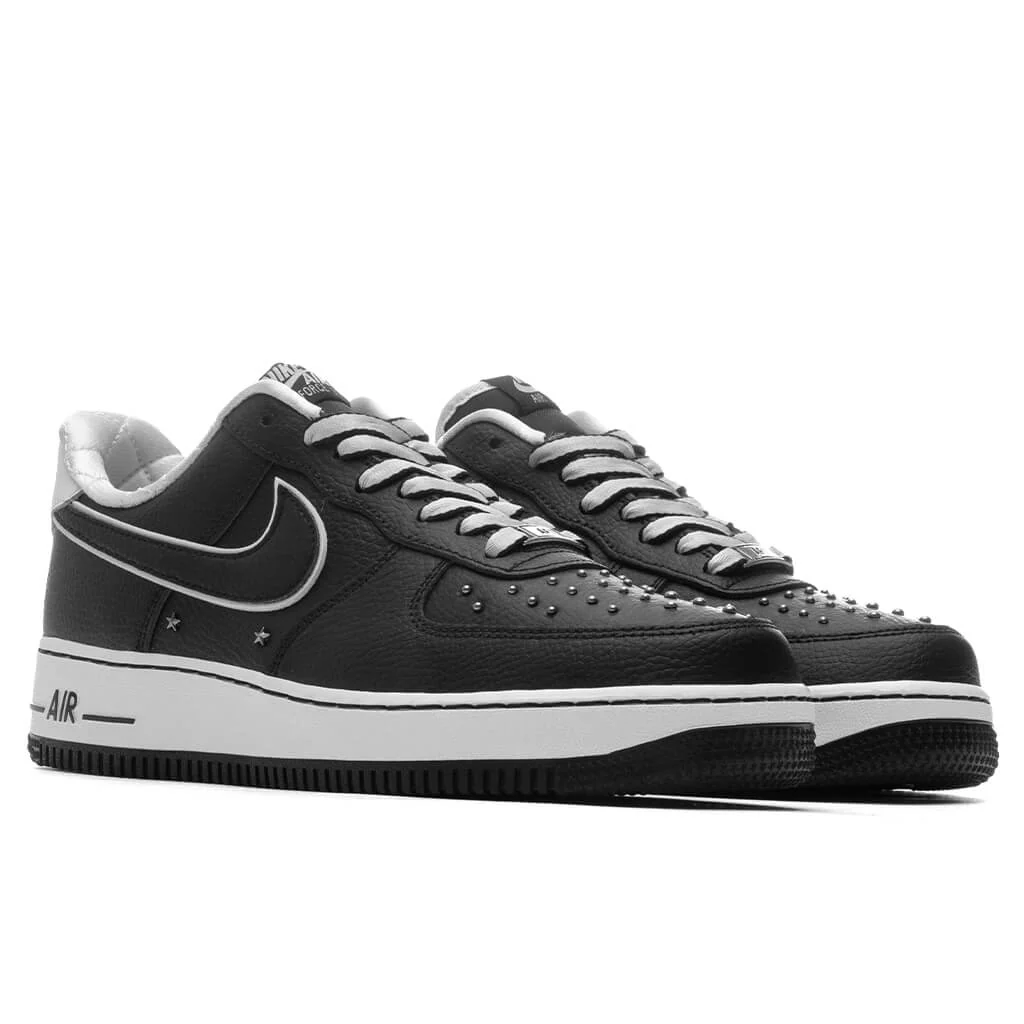 Air Force 1 '07 PRM - Black/Summit White/Metallic Dark Grey - Image 2