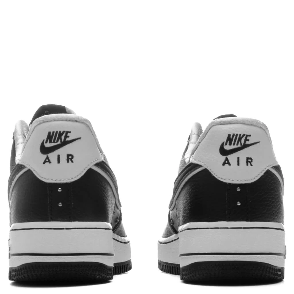 Air Force 1 '07 PRM - Black/Summit White/Metallic Dark Grey - Image 4