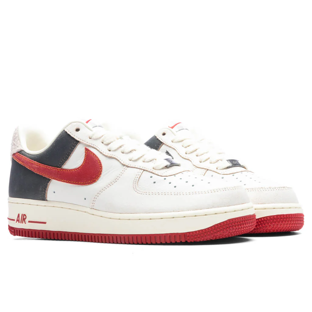 Air Force 1 '07 PRM Chicago - Summit White/Gym Red/Coconut Milk - Image 2
