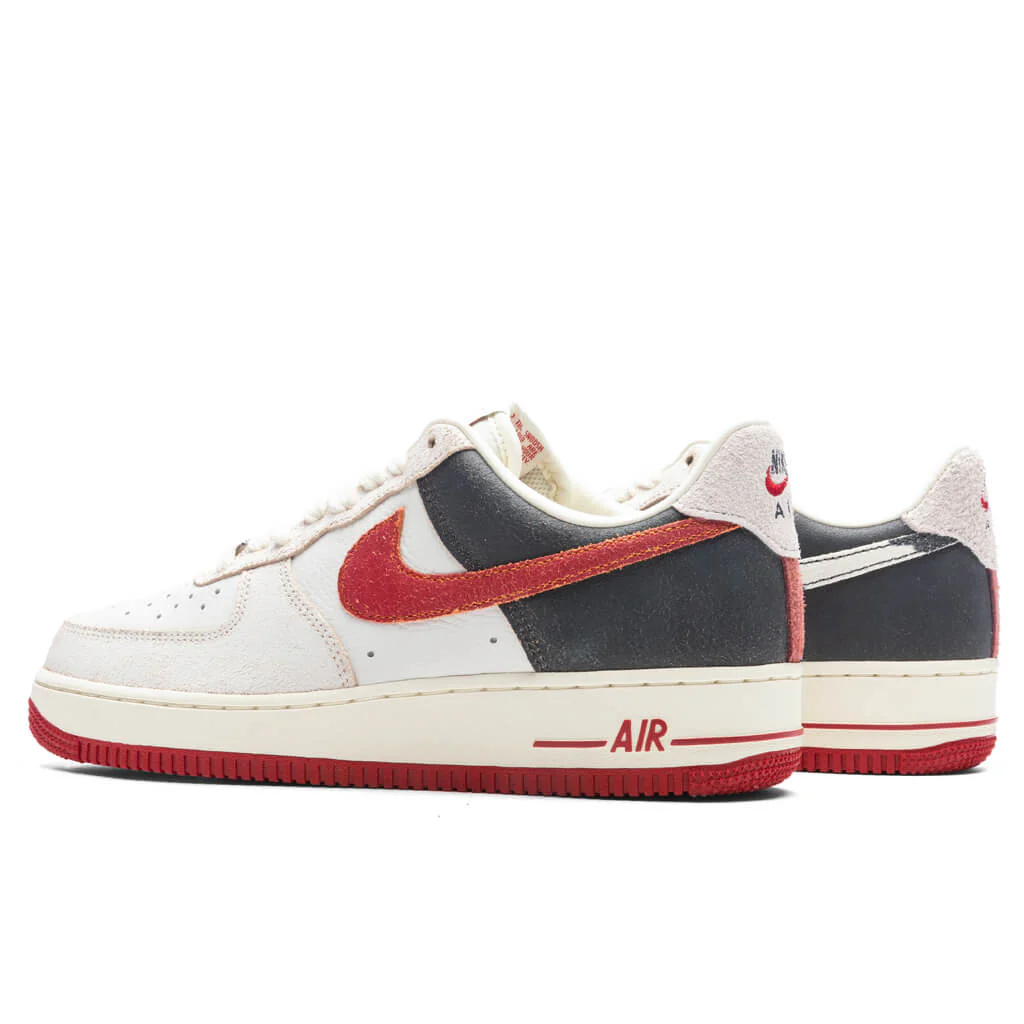 Air Force 1 '07 PRM Chicago - Summit White/Gym Red/Coconut Milk - Image 3