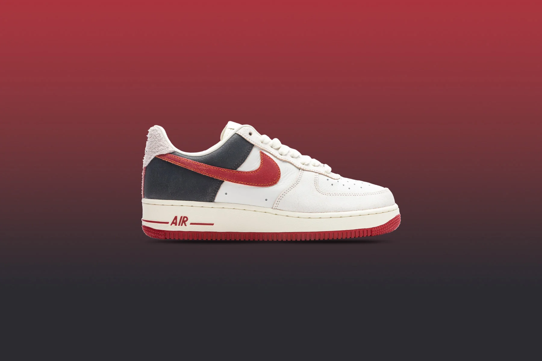 Air Force 1 '07 PRM Chicago - Summit White/Gym Red/Coconut Milk - Image 5