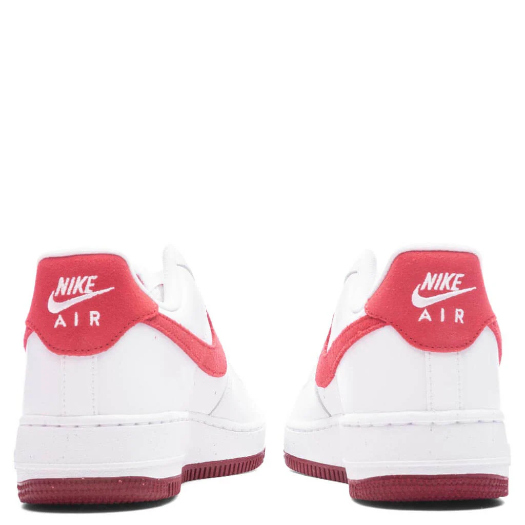 Women's Air Force 1 '07 'Adobe' - White/Adobe/Team Red/Dragon Red - Image 4