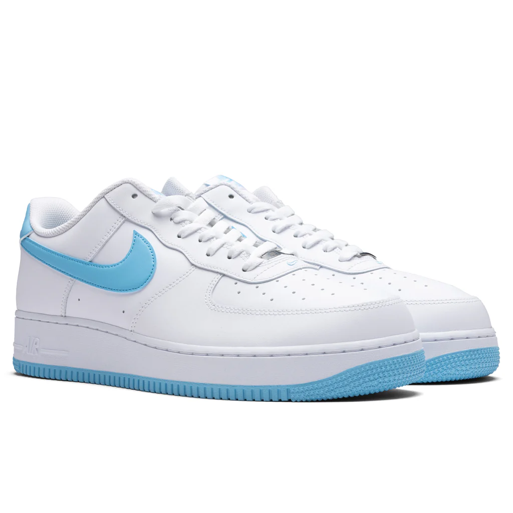 Air Force 1 '07 - White/ Aquarius Blue/White - Image 2