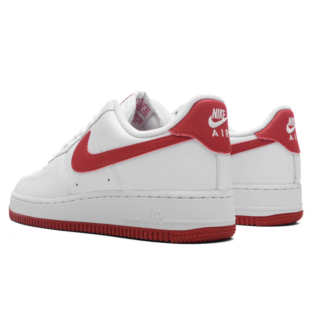 Air Force 1 '07 - White/Dragon Red/White - Image 3