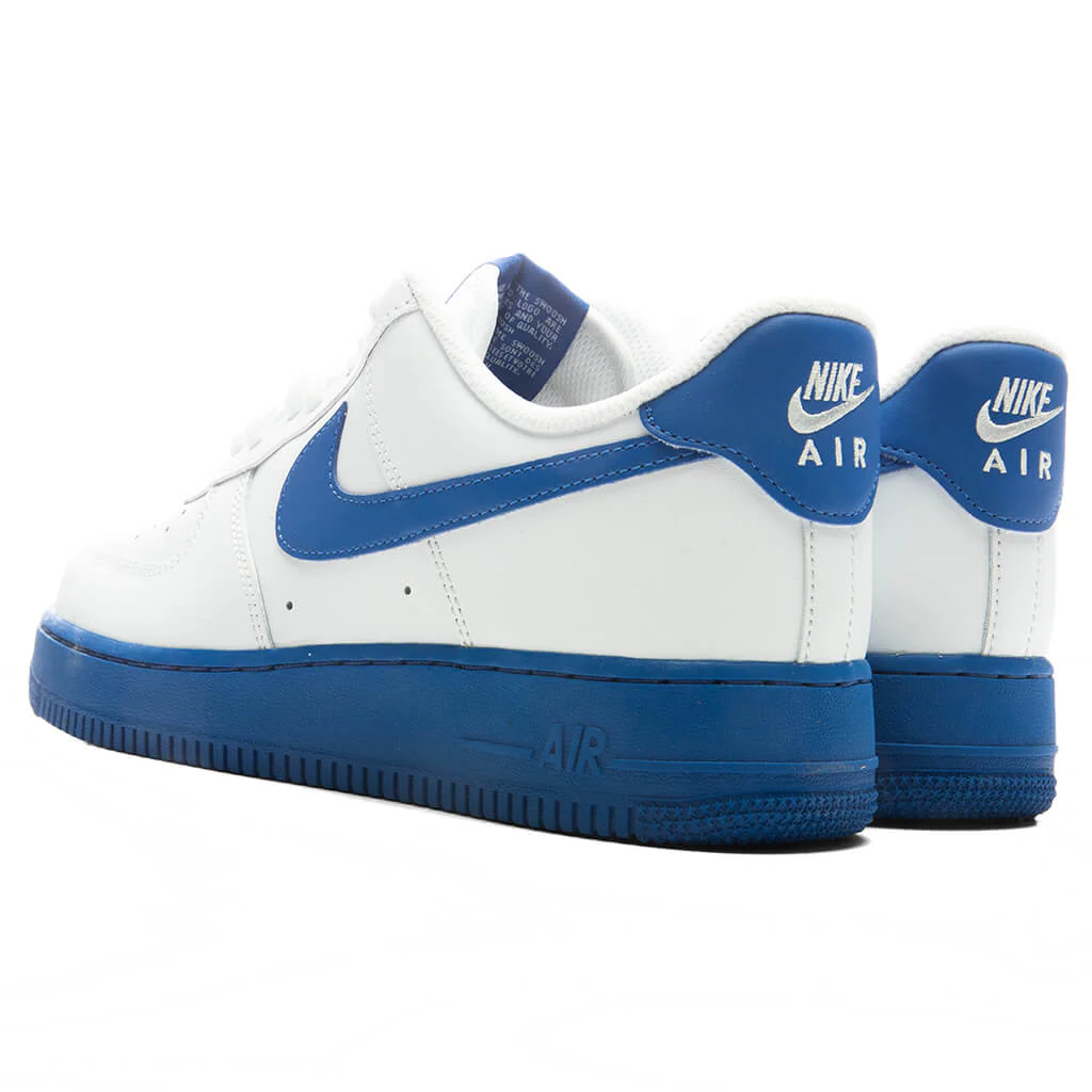 Air Force 1 '07 - White/Game Royal - Image 2