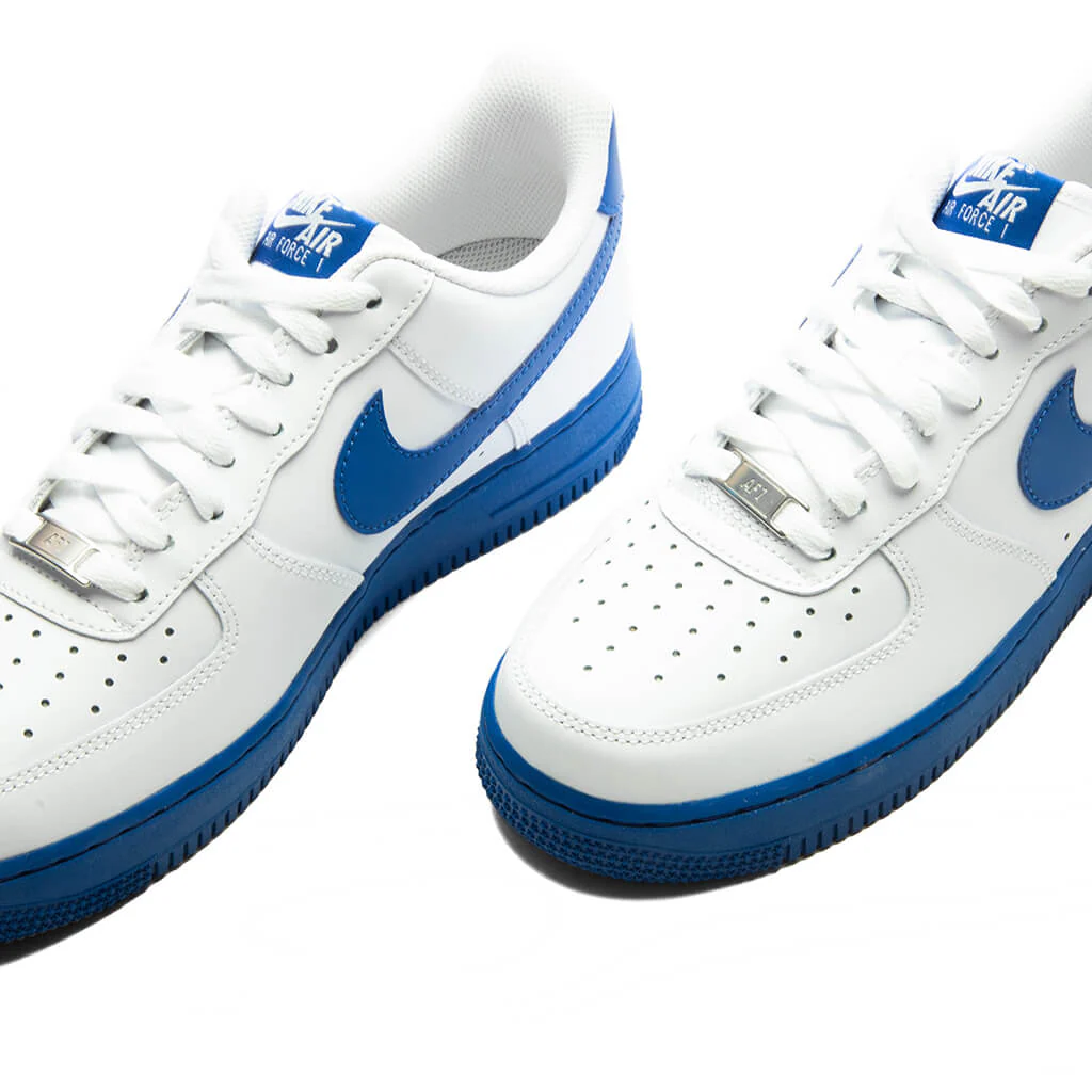 Air Force 1 '07 - White/Game Royal - Image 3