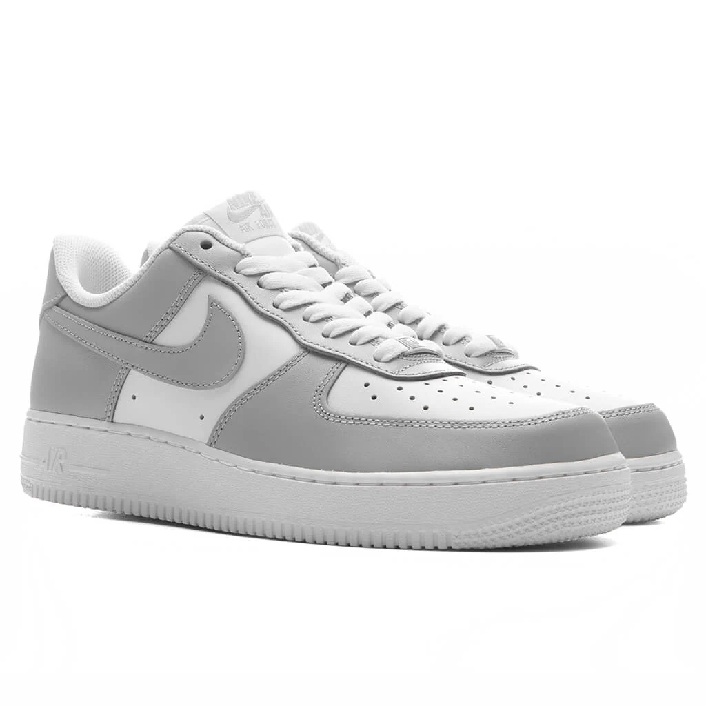 Air Force 1 '07 - White/Light Smoke Grey - Image 2
