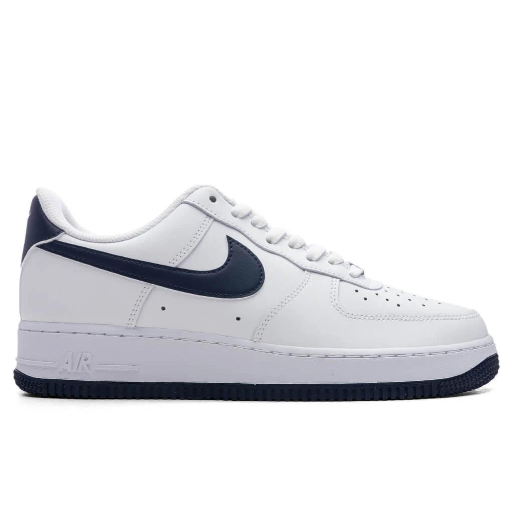 Air Force 1 '07 - White/Midnight Navy/White