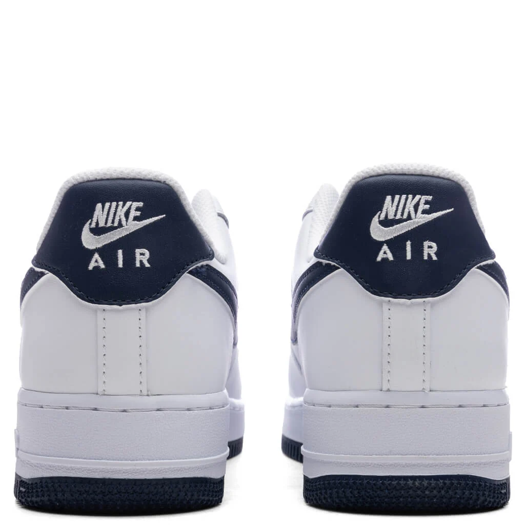 Air Force 1 '07 - White/Midnight Navy/White - Image 4