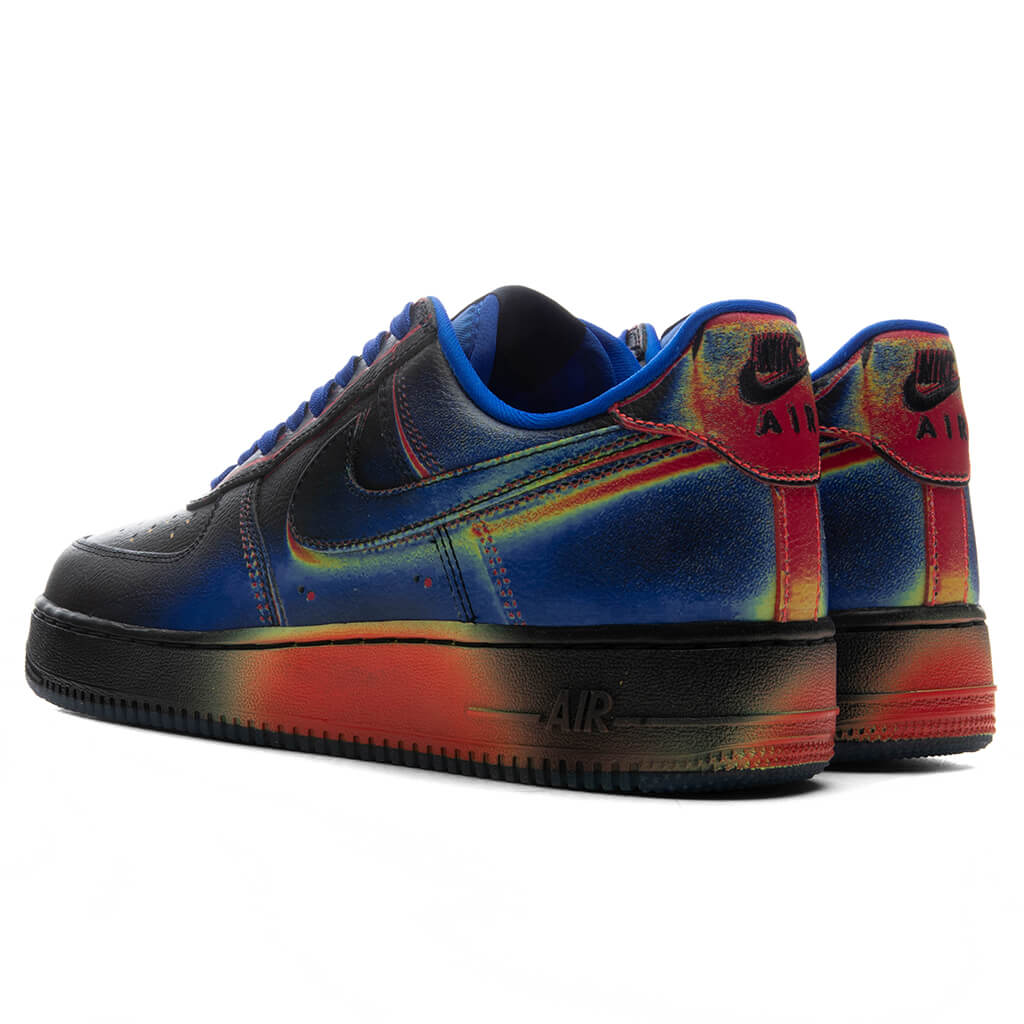 Air Force 1 Low Retro 'Heat Map' - Black/Racer Blue/Volt Ice/Bright Crimson - Image 2