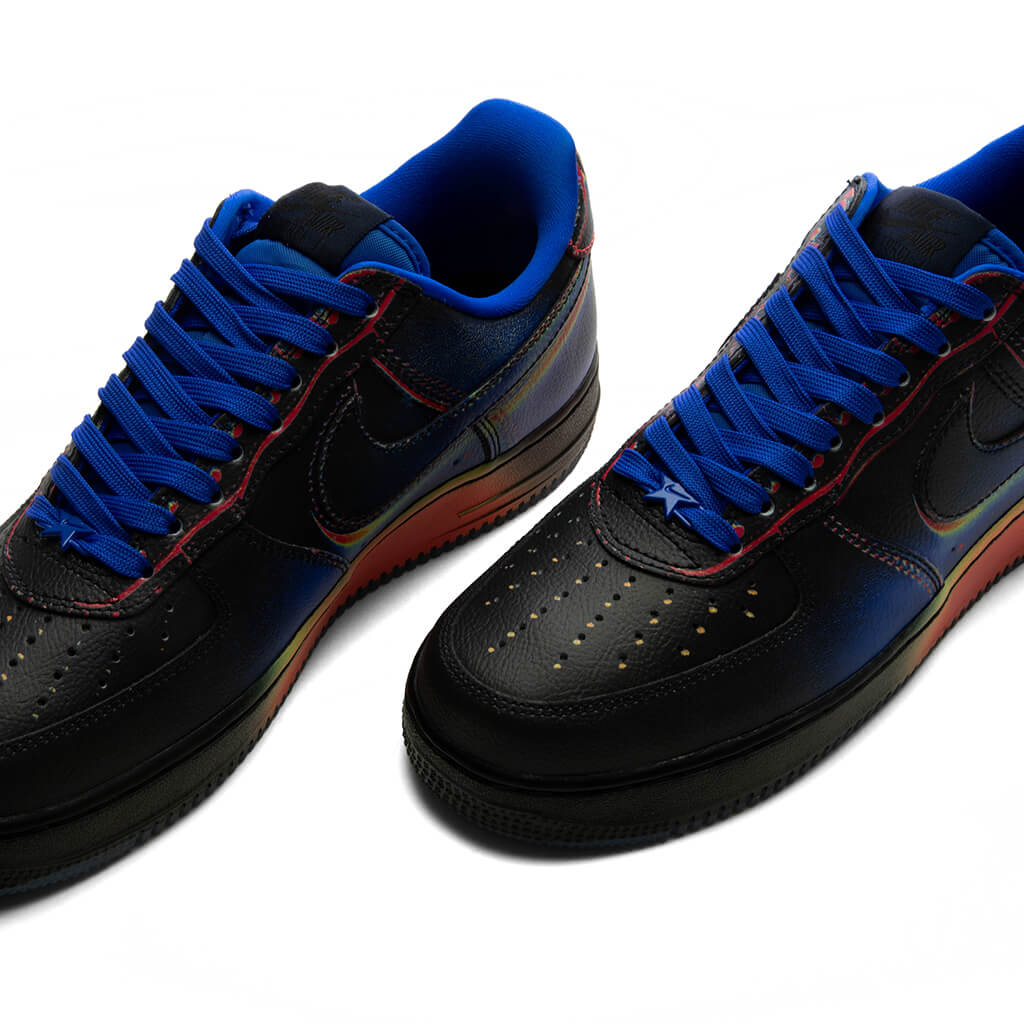 Air Force 1 Low Retro 'Heat Map' - Black/Racer Blue/Volt Ice/Bright Crimson - Image 3