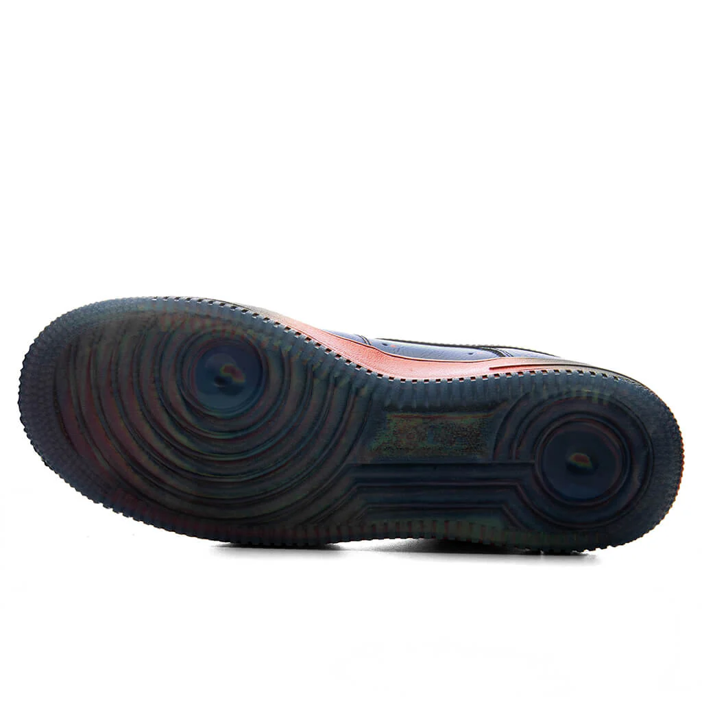Air Force 1 Low Retro 'Heat Map' - Black/Racer Blue/Volt Ice/Bright Crimson - Image 4