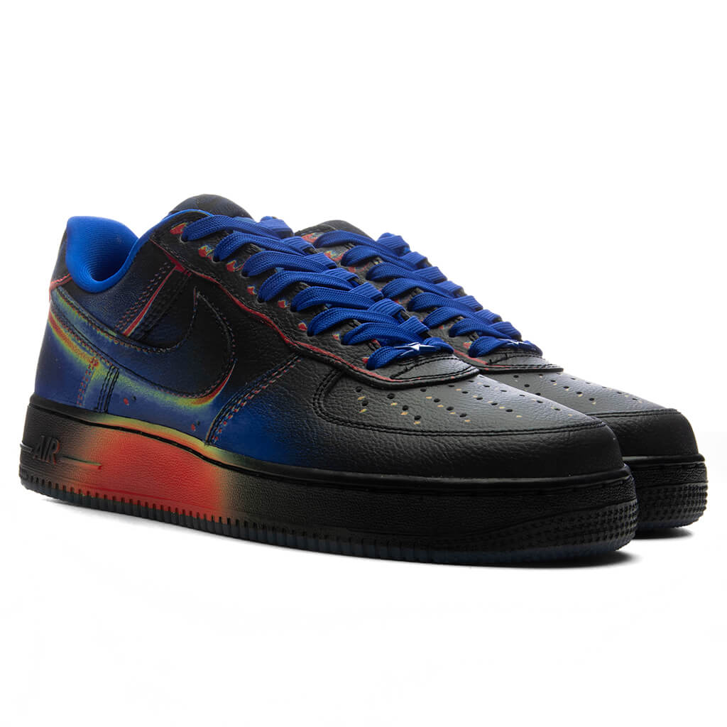 Air Force 1 Low Retro 'Heat Map' - Black/Racer Blue/Volt Ice/Bright Crimson - Image 5